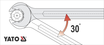 Klíč očkoplochý 8 mm