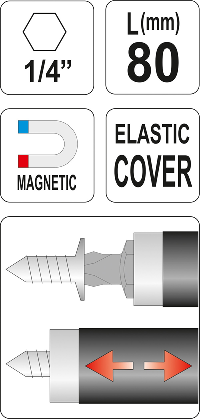 Držák do vrtačky 1/4