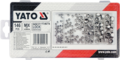 Matice pojistné sada 146 ks