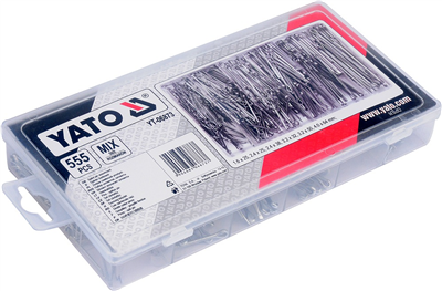 Závlačky sada 555ks, R-01 - R-06