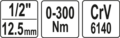 Momentový klíč 1/2