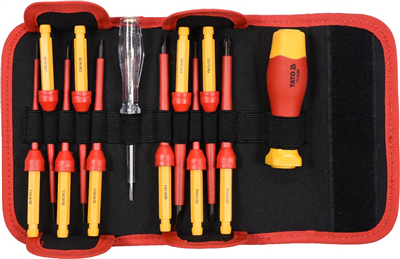 Izolovaný šroubovák VDE sada 12ks