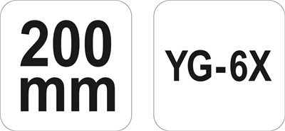 Kleště štípací na obklady Karbid YG-6X 200mm