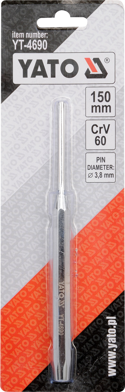 Vyrážeč 3,8 x 150 mm