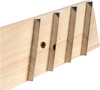 Škrabka s bloky na omítku