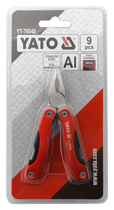 Multifunkční nůž 9 funkcí 105 mm