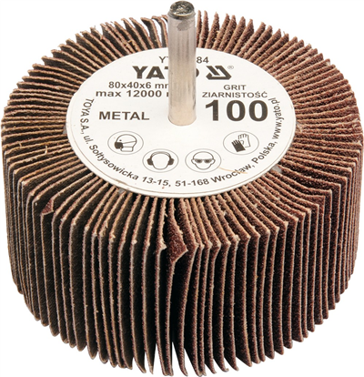 Kotouč lamelový radiální 80x40 P-100 s hřídelí 6 mm