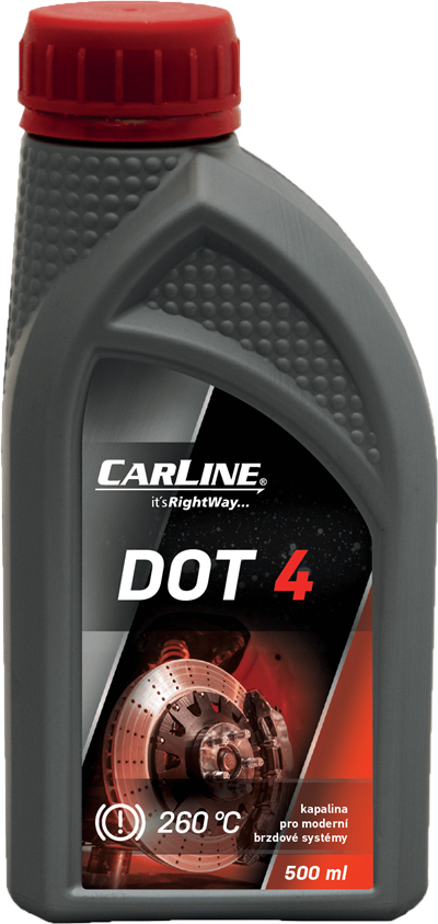 BRZDOVÁ KAPALINA DOT4 - 500ml