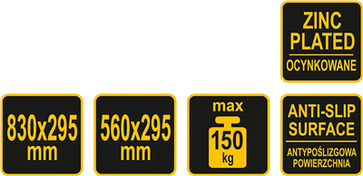 Plošina pro víceúčelový žebřík TO-17704