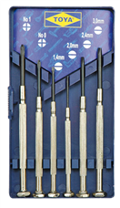 Vorel TO-64310 Sada šroubováků hodinářských 6 ks