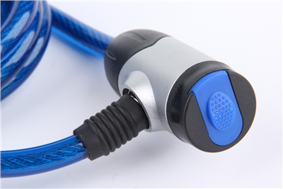 Zámek jízdního kola 1,5 m x 10 mm kov