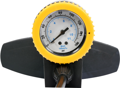 Ruční hustilka s manometrem