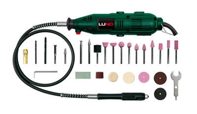 Bruska mini 135 W + 40 ks příslušenství