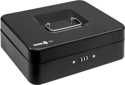 Pokladna příruční 250x180x90mm černá