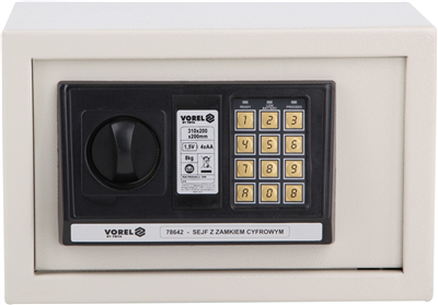 Trezor 31 x 20 x 20 cm digitální zámek