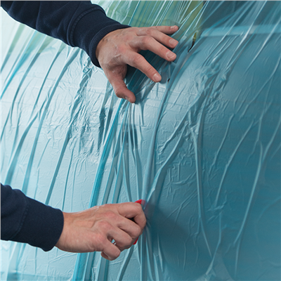 Řezací nůž na lakýrnické krycí fólie a papír, s magnetem