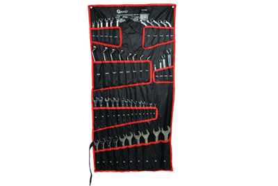 Klíče očkoploché, očkové, na převlečné matice, TORX a C klíče, velká sada 47 kusů