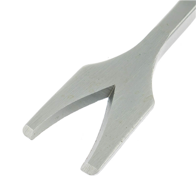 Páčidlo na demontáž příchytek čalounění, zahnutý 45 stupňů