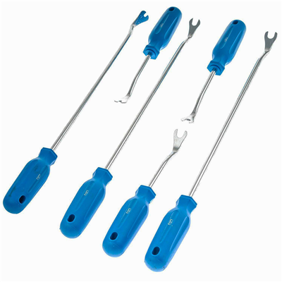 Nástroje na demontáž čalounění, široké a úzké, sada 6 ks