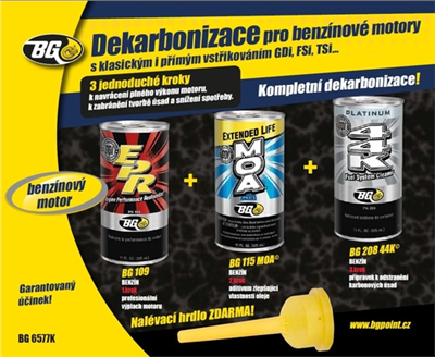 BG 6577 KIT DEKARBONIZACE BENZÍNOVÝCH MOTORŮ