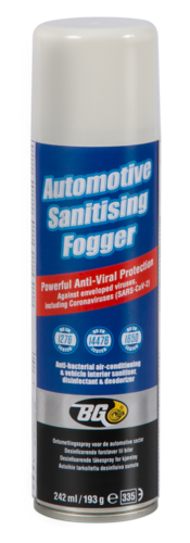 BG 703 AUTOMOTIVE SANITIZING FOGGER - 242ml