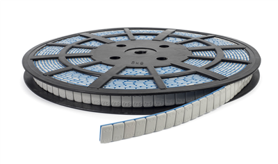 Závaží samolepicí šedé, kotouč 1200 ks x 5 g, nezanechávající stopy