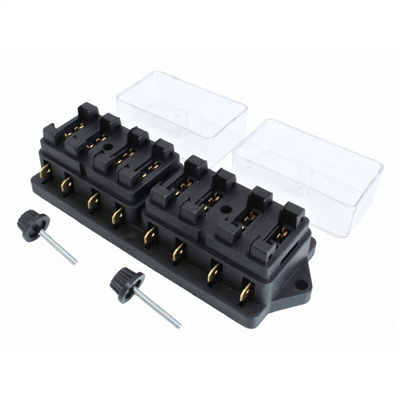 Pojistková skříň na nožové pojistky, 8 slotů