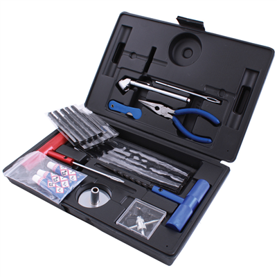 Opravná sada pro bezdušové pneumatiky, 40 dílů