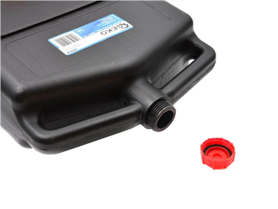 Nádoba záchytná na vypouštění oleje a kapalin 10 l, uzavíratelná, s madly