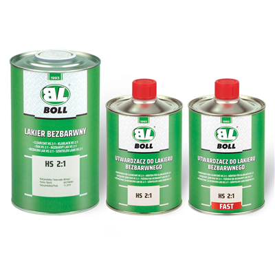 BEZBARVÝ LAK HS 2:1, 1000 ml