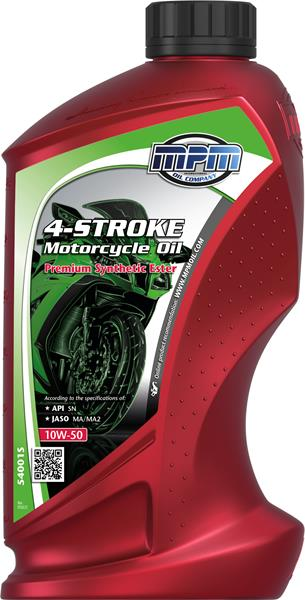 4-Stroke Oil Premium Synthetic 10W-50 - 1L