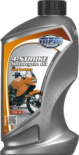 4-Stroke Oil Semi Synthetic 15W-50 - 1L