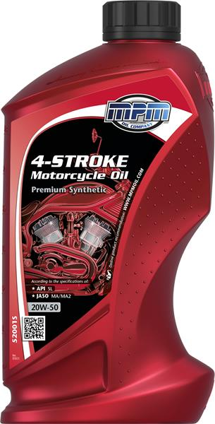4-Stroke Oil Premium Synthetic 20W-50 - 1L