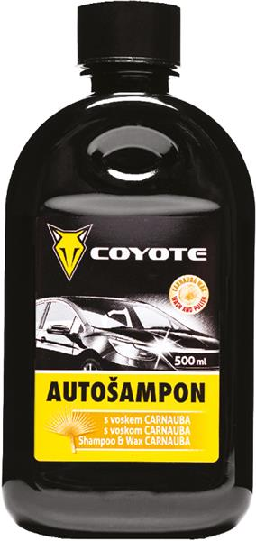 Autošampon s voskem - 500ml