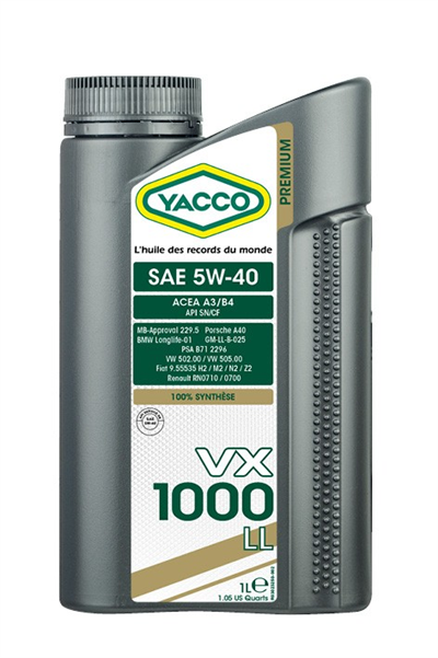 VX 1000 LL 5W-40 - 1L