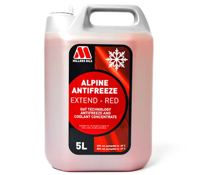 ALPINE ANTIFREEZE EXTEND - RED - 5L