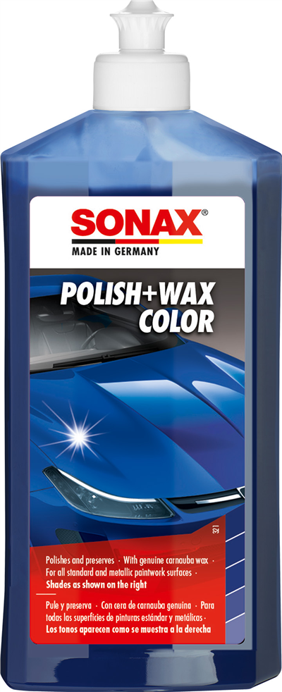 Polish & Wax COLOR modrá - 500 ml