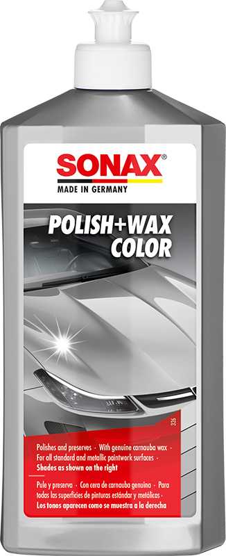 Polish & Wax COLOR stříbrnošedá - 500 ml
