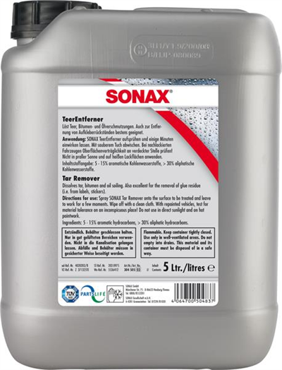 Odstraňovač asfaltových skvrn a vosku - 5L