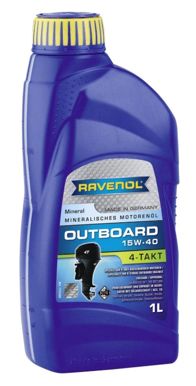 OUTBOARDOEL 4T - 15W-40 - 1L