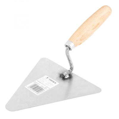 lžíce zed. trojúhelník nerez 180x180mm Topex