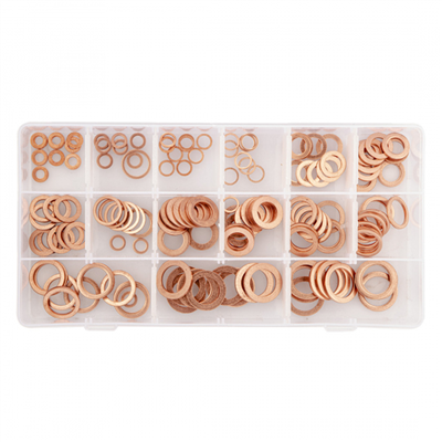 sada měděných podložek - 150 ks NEO tools