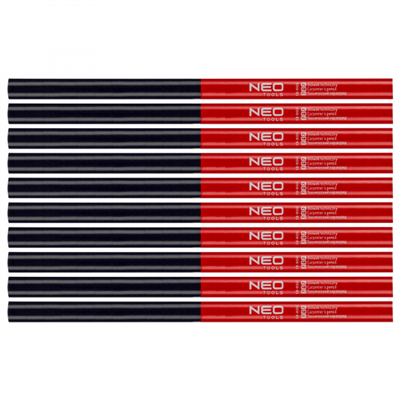 tužka červenomodrá 240mm technická 12ks NEO tools