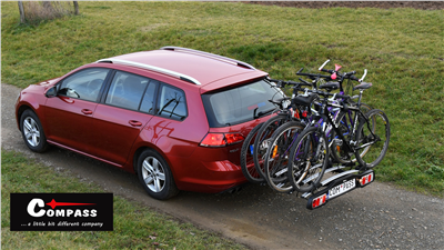 Nosič kol na tažné zařízení DOLPHIN 4 TÜV - 4 kola