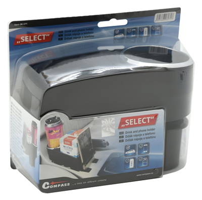 Držák nápojů + telefonu dvojitý SELECT