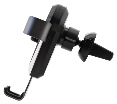 Držák telefonu LUKE-V bezdrátové nabíjení 10W silver