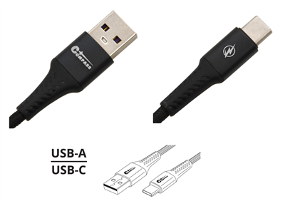 Datový a nabíjecí kabel SPEED USB-A / USB-C 480 Mb/s 1,5m