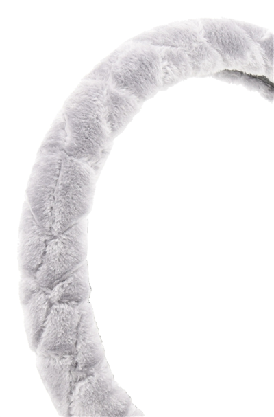 Potah volantu SMOOTH šedý