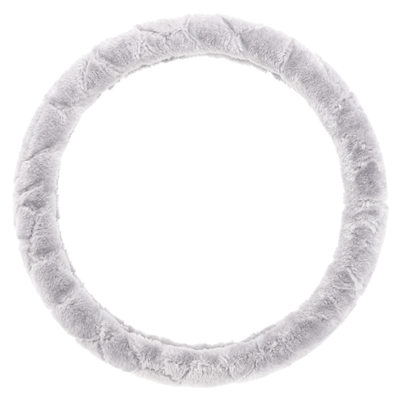 Potah volantu SMOOTH šedý