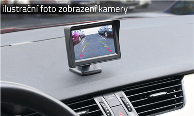 Parkovací kamera ANGLE bezdrátová skloněná
